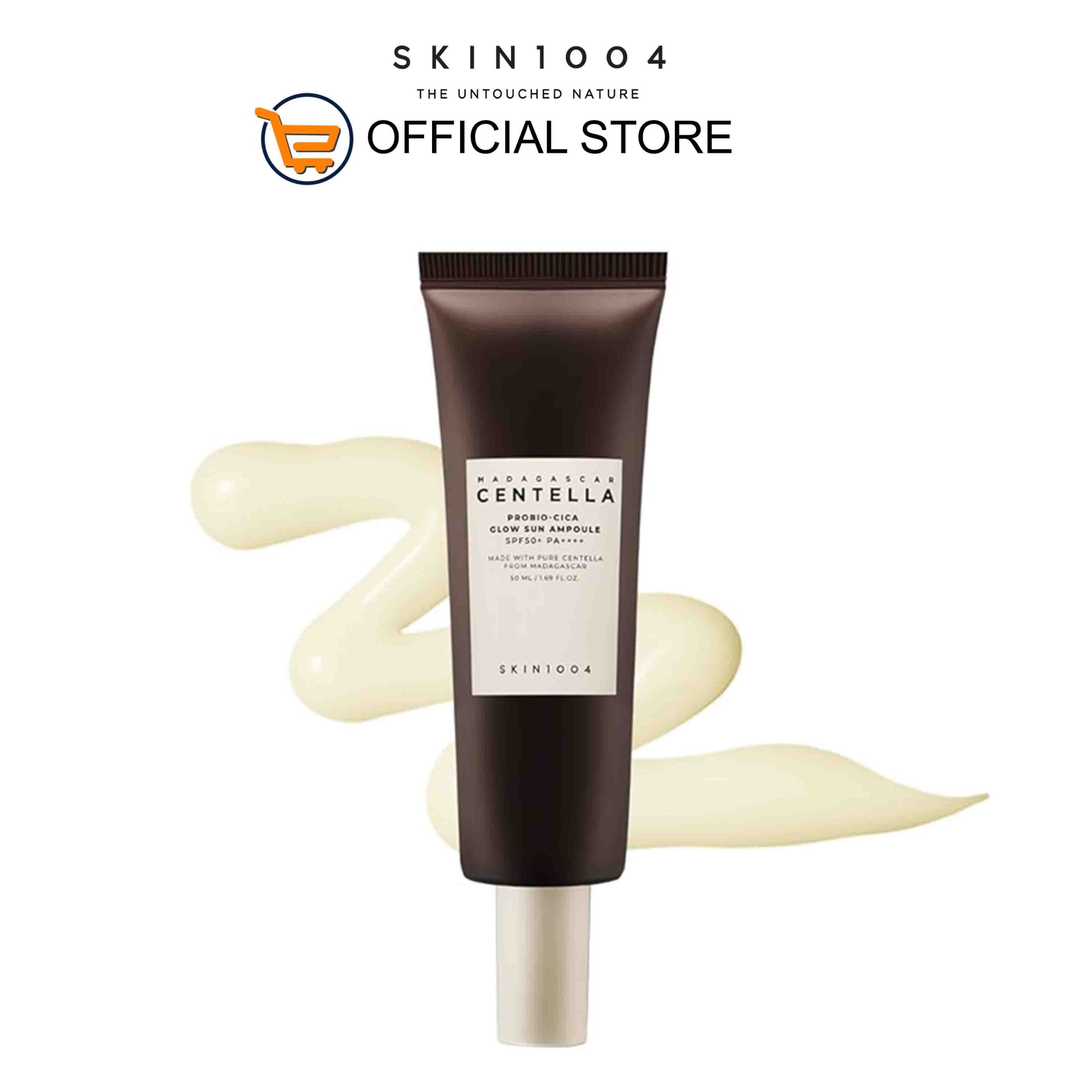 c10 SKIN1004 Centella Probio-Cica Glow Sun Ampoule 50ml - Image 1